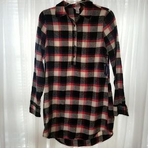 Flannel dress